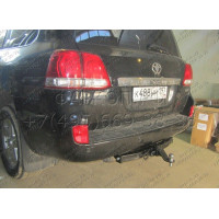 Фаркоп Бизон на TOYOTA Land Cruiser 200 хром Арт. FA 0859-E(N)