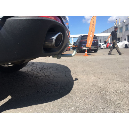 Фаркоп Motodor на BMW X5 2013-  Арт. 90201 (F15) (розетка на поворотном кронштейне)