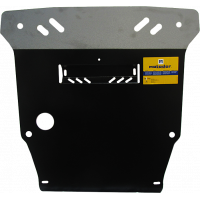 Защита Картера двигателя MOTODOR для Porsche Cayenne 2007-2010, Сталь 3 мм - Арт. 12707