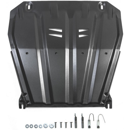 Защита Картера двигателя, КПП АвтоБроня для Nissan X-Trail 2007-2013 (T31), Сталь 45778 мм - Арт. 111.04158.1