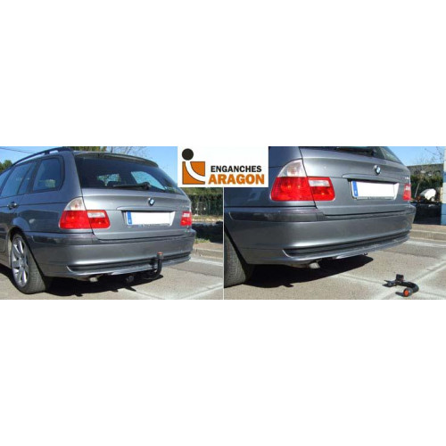 Фаркоп ARAGON на BMW 3 1998–2005  Арт. E0800EV (E46 купе, седан и универсал)