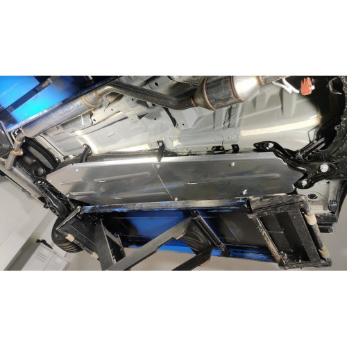Защита Адсорбера, Топливного бака ТСС для Changan CS75 2020-, Алюминий 4 мм - Арт. ZKTCC00445
